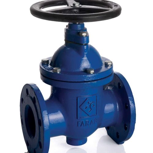 شیر کشویی زبانه فلزی با رینگ برنزی